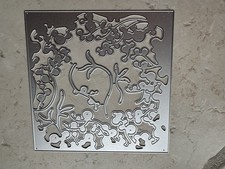 Quadrat Mit Blättern Groß Stanzschablone Stanze