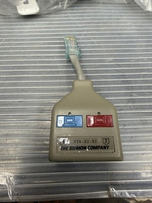 Siemon YT4-E2-E2 | Modular Y Adapter, 4-Pair T568A/B 10BASE-T Splitter