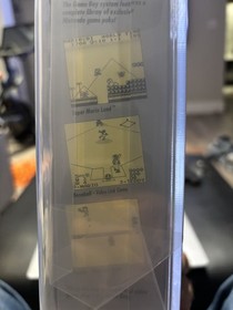 1989 Nintendo Game Boy DMG-01 *Graded VGA 9 CIB * Mint Console + Tetris + Extras