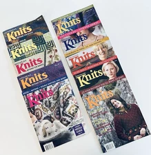 Vintage Interweave Knits Magazine 1996-1998 Fashion Home Accessories Collection