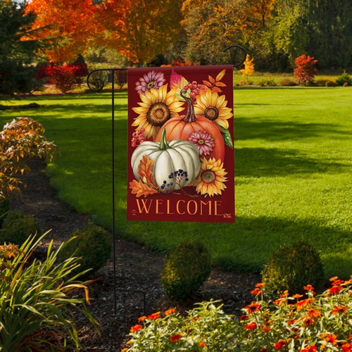 Briarwood Lane Herbst Schönheit Blumen Garten Flagge - Bild 3 von 4