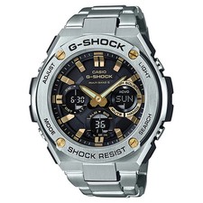 Casio G-SHOCK GST-W110D-1A9JF JDM G-STEEL Radio Solar Analog-Digital Silver
