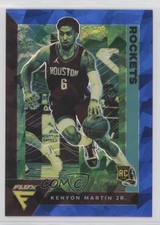 2020-21 Panini Flux Rookies Blue Cracked Ice Prizm Kenyon Martin Jr #242 9hx