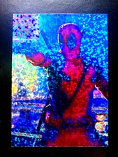 Deadpool 1/1 Refractor Artist Sketch Card *Artist Signed* David Lee 