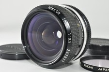 Near Mint Nikon New Nikkor Converted-Ai 28mm f3.5 Wide Angle MF Lens from Japan