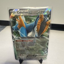 The Pokémon Company Cobalion EX 64/86 Plasma Storm Ultra Rare Holo ENG 210 HP