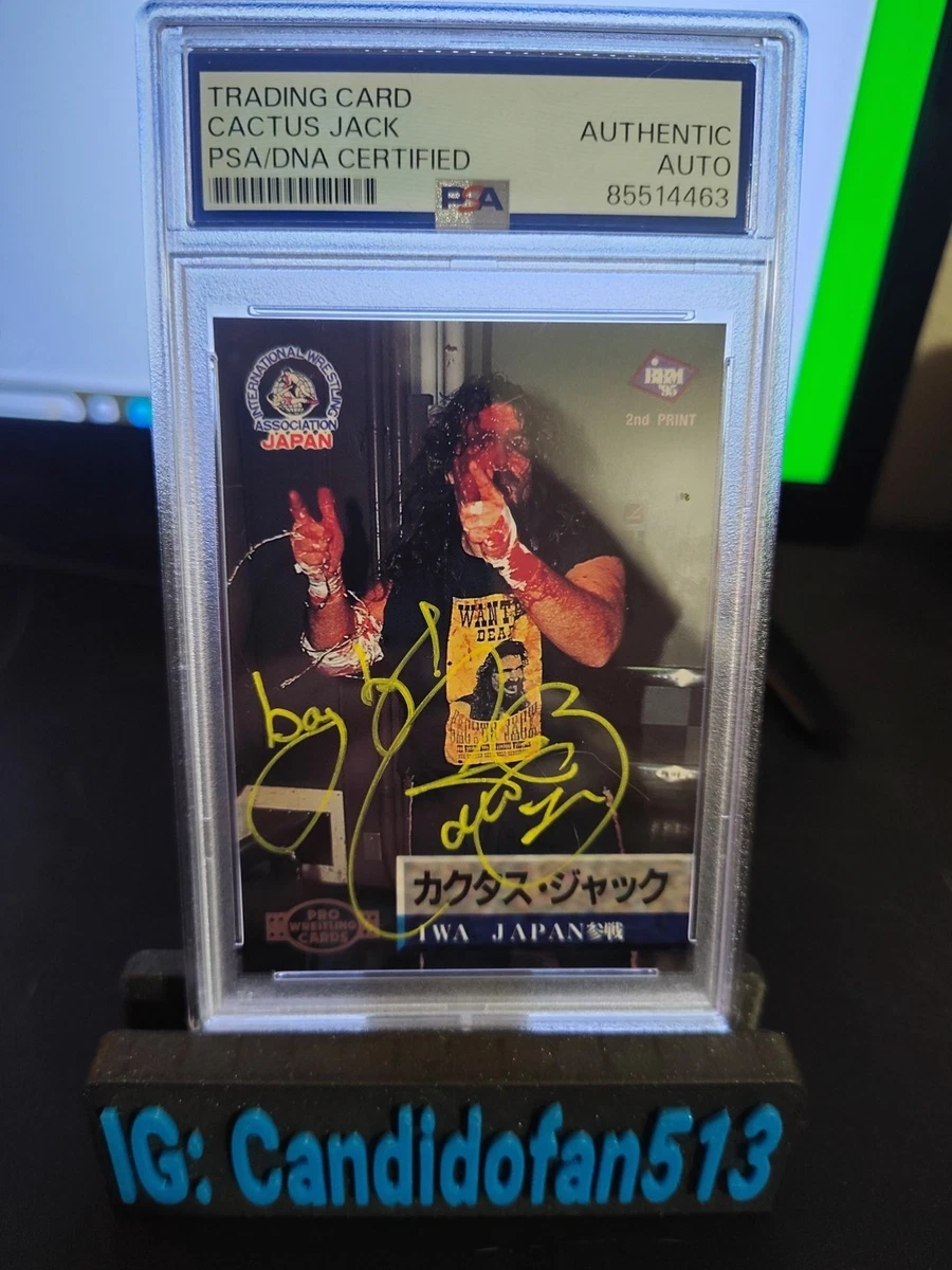 1995 BBM Pro Wrestling - Cactus Jack #123 for sale | eBay