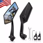 2Pcs Cycling MTB Bike Mirrors 22-25mm For Mountain Road Bike E-Bike Scooter