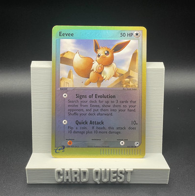 Pokemon TCG Eevee 63/100 Sandstorm Reverse Holofoil Common NM