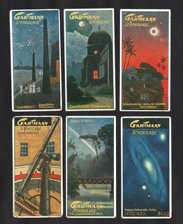 Astronomy Ser 433 Gartmann Card Set Early 1900s Telescope Comet Space Stars Sun