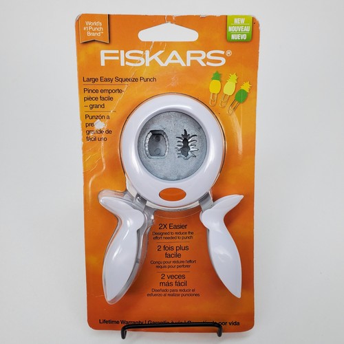 Fiskars Large Easy Squeeze Punch Pineapple Shape Paper Craft Scrapbooking Tool