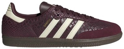 adidas Samba OG Maroon Cream White Gold W for sale | eBay