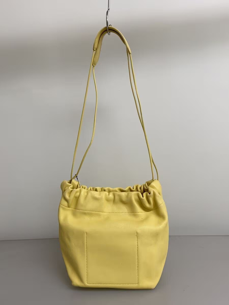 JIL SANDER Shoulder Bag Leather YLW Solid — image 3