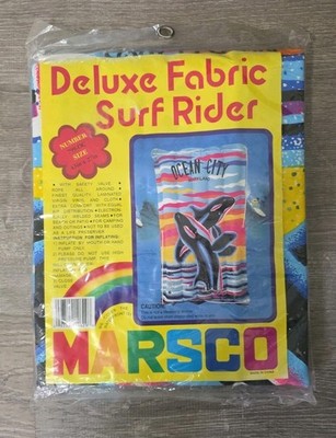 MARSCO Deluxe Fabric Surf Rider Float Raft Pool Ocean City Maryland Whales