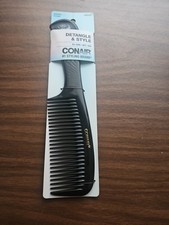 1 Conair detangle and style 93510z 8 3/4 super comb