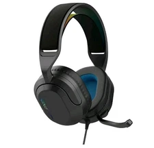 JLab Nightfall Wired Gaming Headset Over Ear, Boom Mic, PS5, PS4, XBox, PC