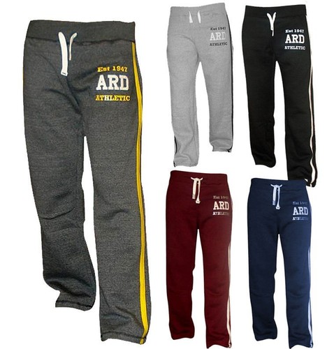 Pantaloni sportivi Uomo In Pile Di Cotone Pantaloni Da Jogging Pantaloni  Tuta Sportiva Fondo MMA BOXE | eBay