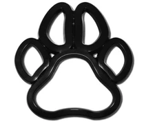 PAW PRINT 3D AUTO EMBLEM by Elektroplate PAW-BLK