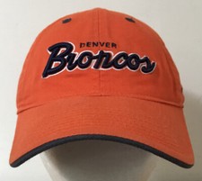 Reebok NFL Team Apparel On Field Denver Broncos Orange Baseball Cap Hat One Size