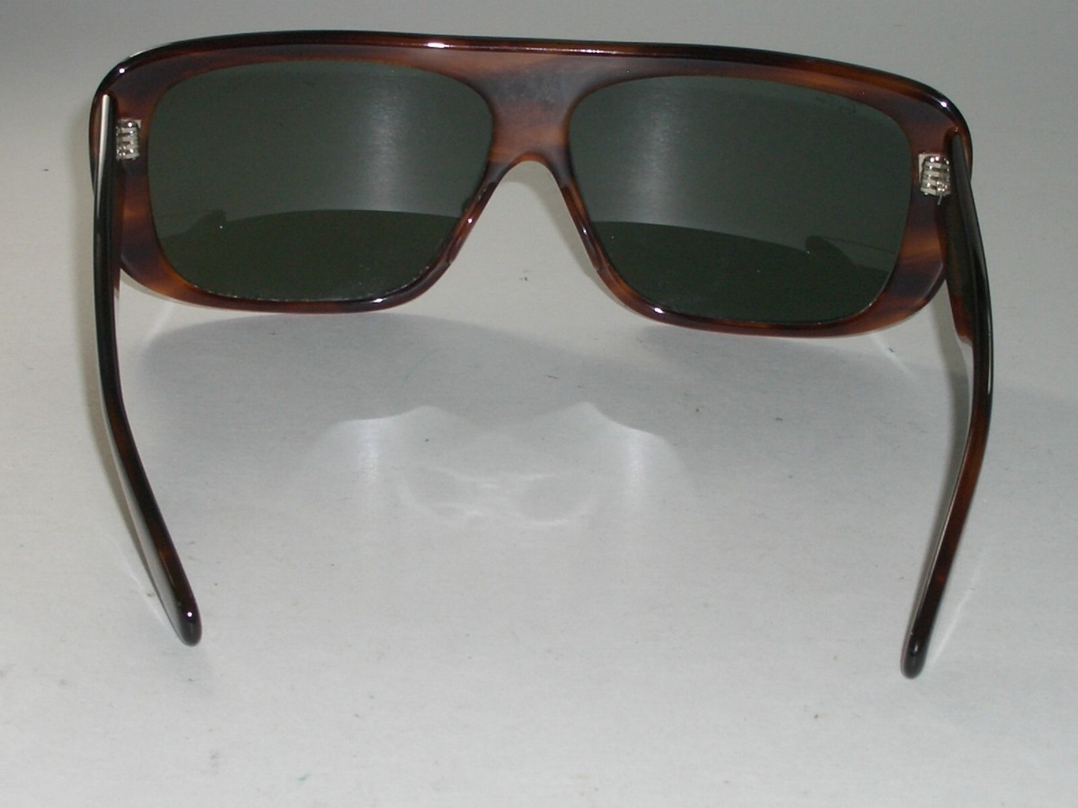 Nr Vintage B&l Ray Ban W0586 Thick Mock Tortoise G15 UV 