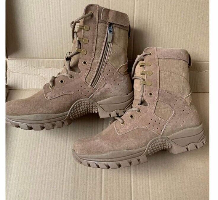 China\'s first-tier brand new brown training boots for men 9.9 percent new Shoes | Chinas Firsttier Brand New Brown Training Boots For  main image 4