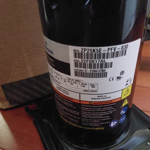EMERSON COPELANDS ZP25K5E-PFV-830 Compressor