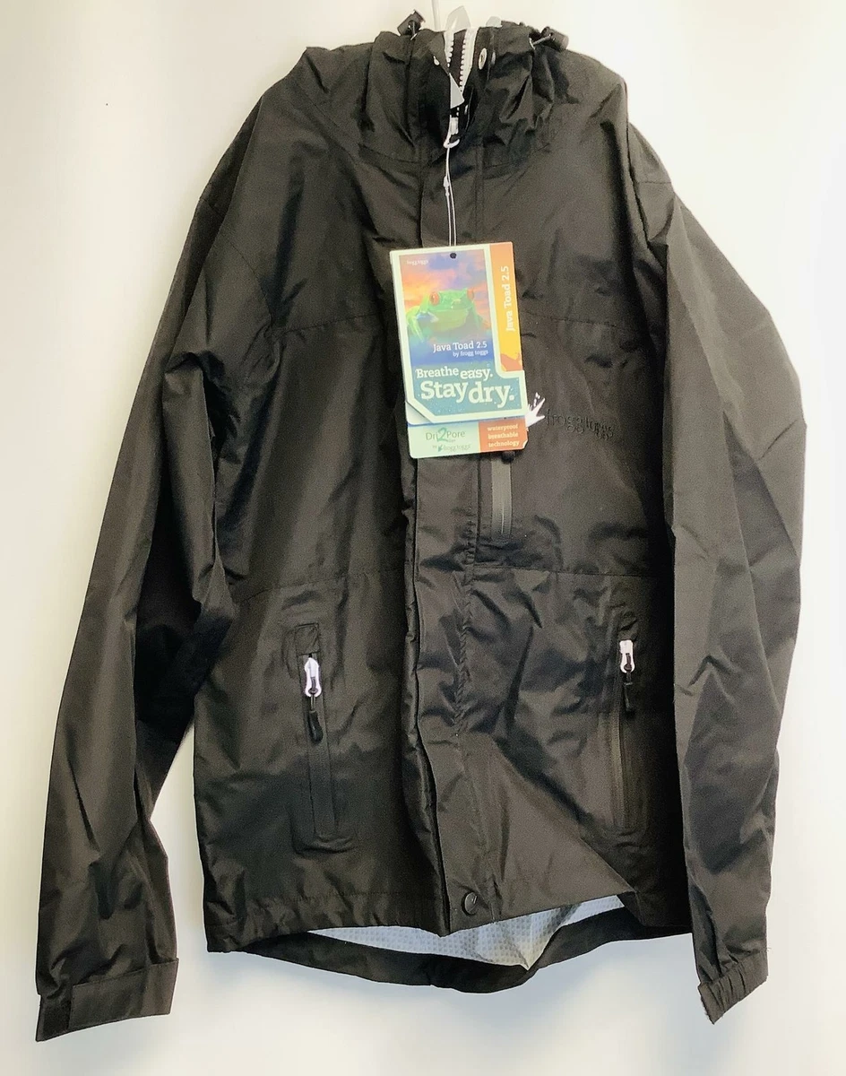 Frogg Toggs JT62530 Women s Java Toadz 2.5 Rain Jacket Black