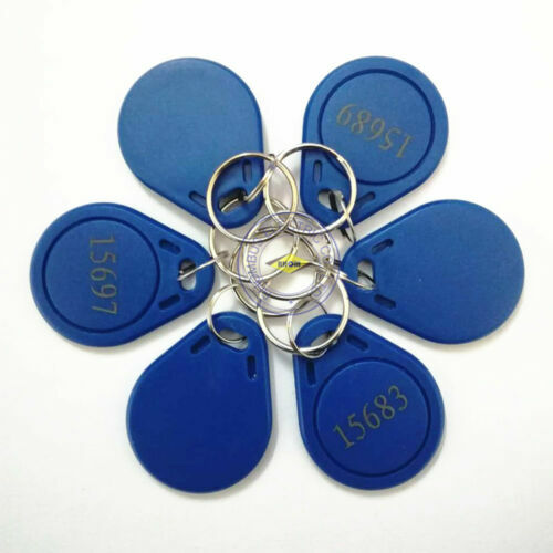 100pcs 125KHz Keycards Prox Card 26-Bit H10301 key fob Program Facility Code - Bild 4 von 19