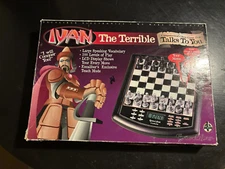 EXCALIBUR Electronic IVAN The TERRIBLE Talking MAGNET Teaching CHESS WORKING!