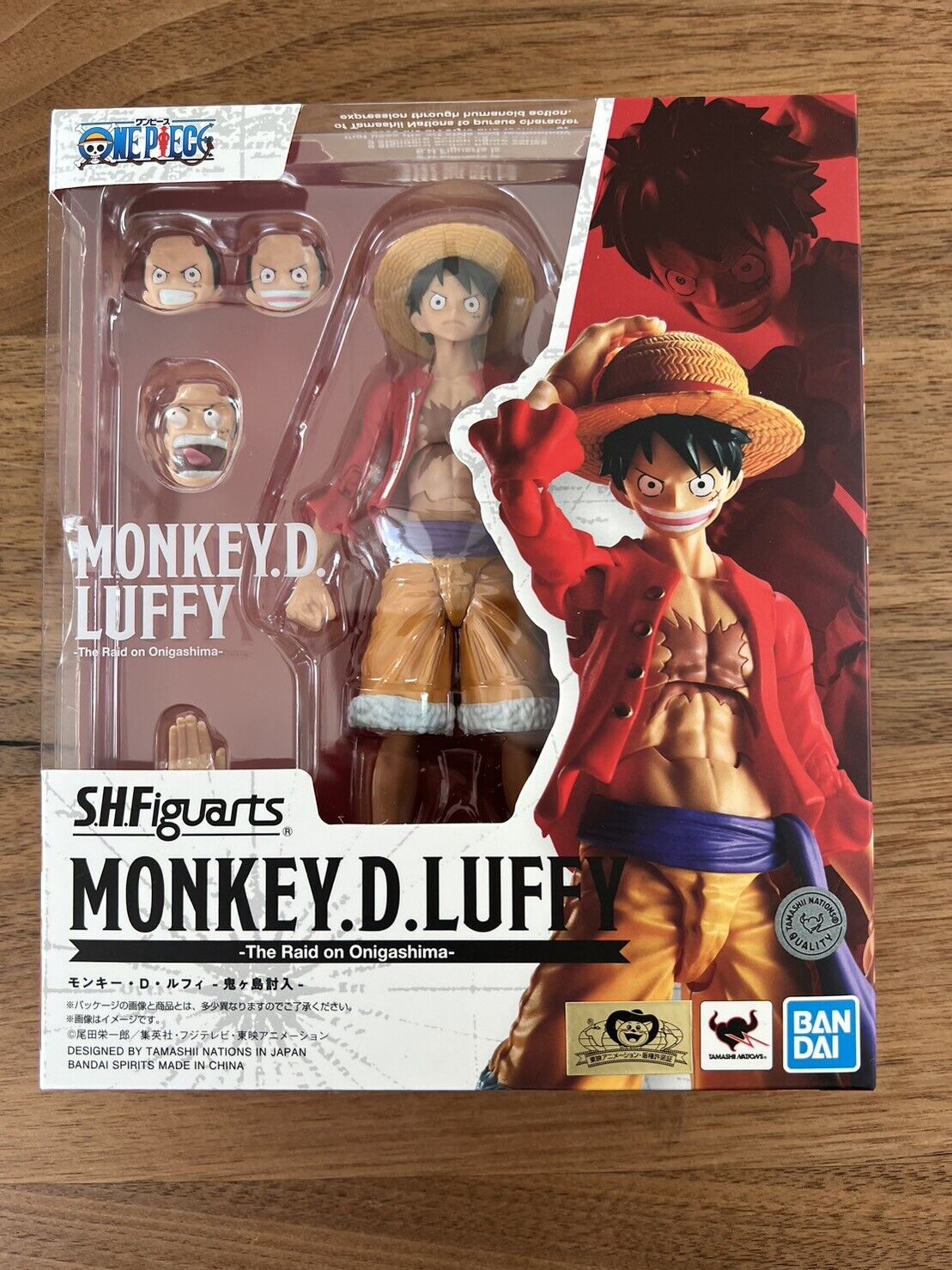  TAMASHII NATIONS - One Piece - S.H.Figuarts - Monkey D. Luffy  The Raid on Onigashima : Everything Else