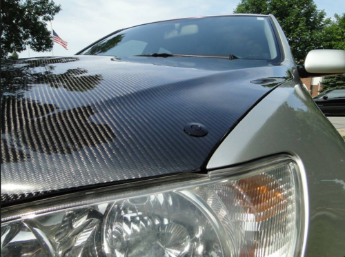 7D Stickers Glossy Carbon Fiber Vinyl Film Car Interior Wrap Auto Accessories US - Picture 9 of 12