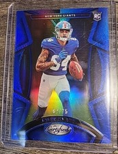 2023 Certified Rookies Mirror Blue /75 Jalin Hyatt #126 Rookie RC