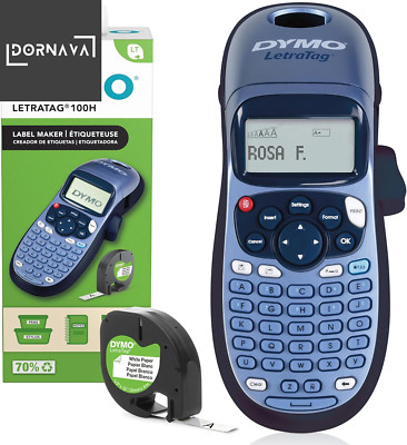 DYMO Letratag LT-100H Beschriftungsgerät Handgerät | Tragbares Etikettiergerät M