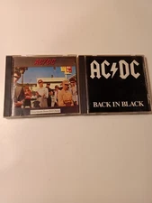 AC/DC CDs Lot Of 2 Dirty Deeds Done Dirt Cheap And Back In Black 