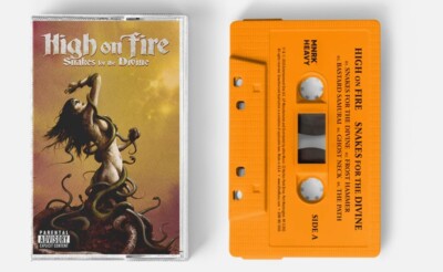Snakes for the Divine by High on Fire Orange Cassette, 2016) not cd not vinyl