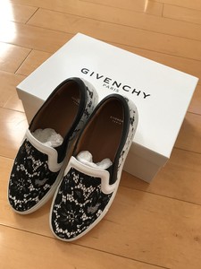 givenchy lace slip on sneakers