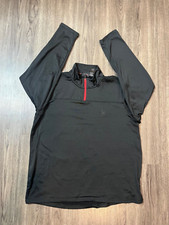 Spyder Sweater Adult Medium Black Spyder Active Quarter Zip Pull Over Mens