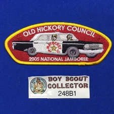 Boy Scout CSP Old Hickory Council 2005 National Jamboree Maybury JSP Patch 248B1