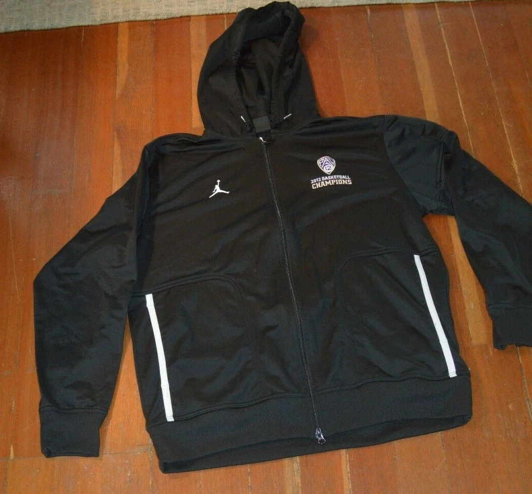Huskies Pac 12 Basketball Tournament Mens Medium Hoodie 2012 Championships Black
