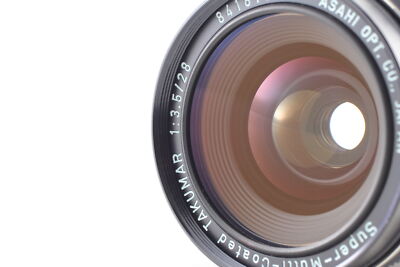 🎦👀✨N MINT✨ Asahi Pentax SMC Super Multi Coated Takumar 28mm f3