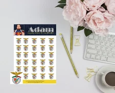 S.L. Benfica International Soccer Planner Stickers