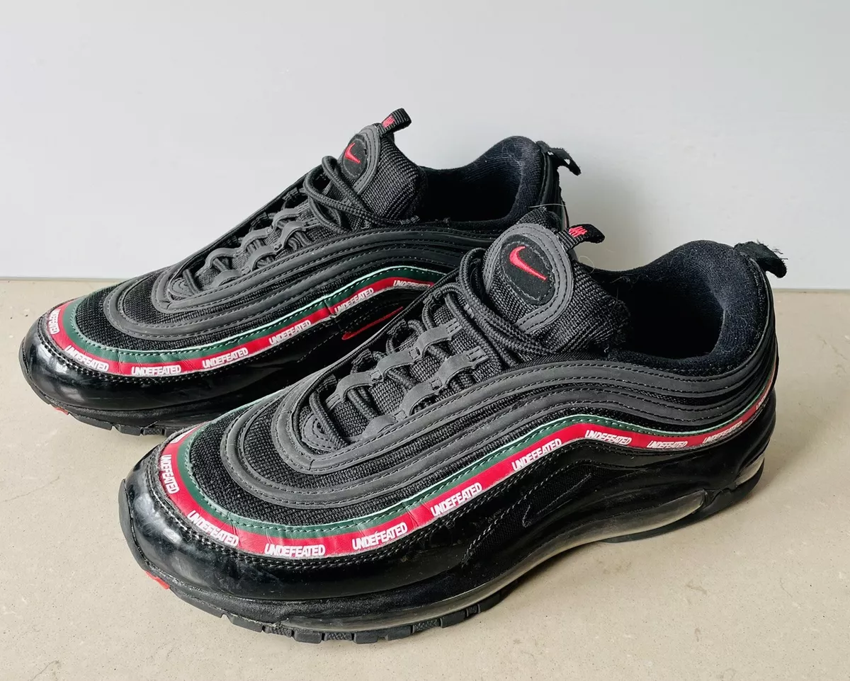 Filosófico dominar Aeródromo Nike Air Max 97 Undefeated Black Men's, 2017 Size 9.5 US In VGC  888412269365 | eBay