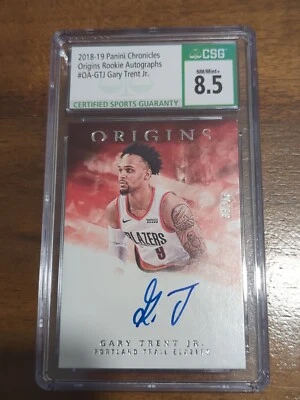 Gary Trent Basketball Autographed Sports Trading Cards