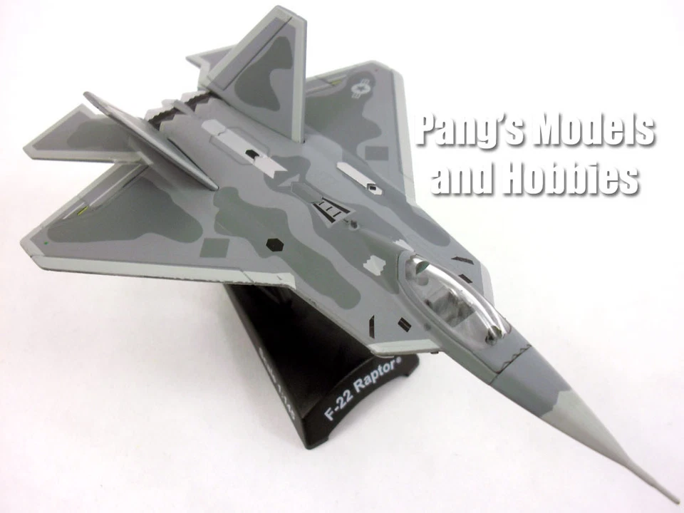 Lockheed Martin F-22 Raptor USAF 1/145 Scale Diecast Metal Model - Image 2 of 4