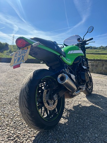 Kawasaki Z900 ZR900 RS Ejf Cafe Racer 2018 Motorcycle Green - Picture 5 of 18