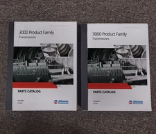 Allison Transmission 3000 EVS HS MH ORS PTS RDS SP TRV Parts Catalog Manual