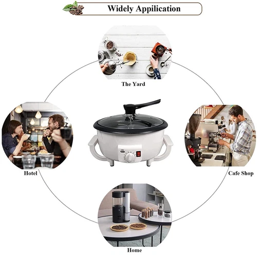 Máquina tostadora de café doméstica tostadora eléctrica de granos de café para cafetería - Imagen 14 de 15