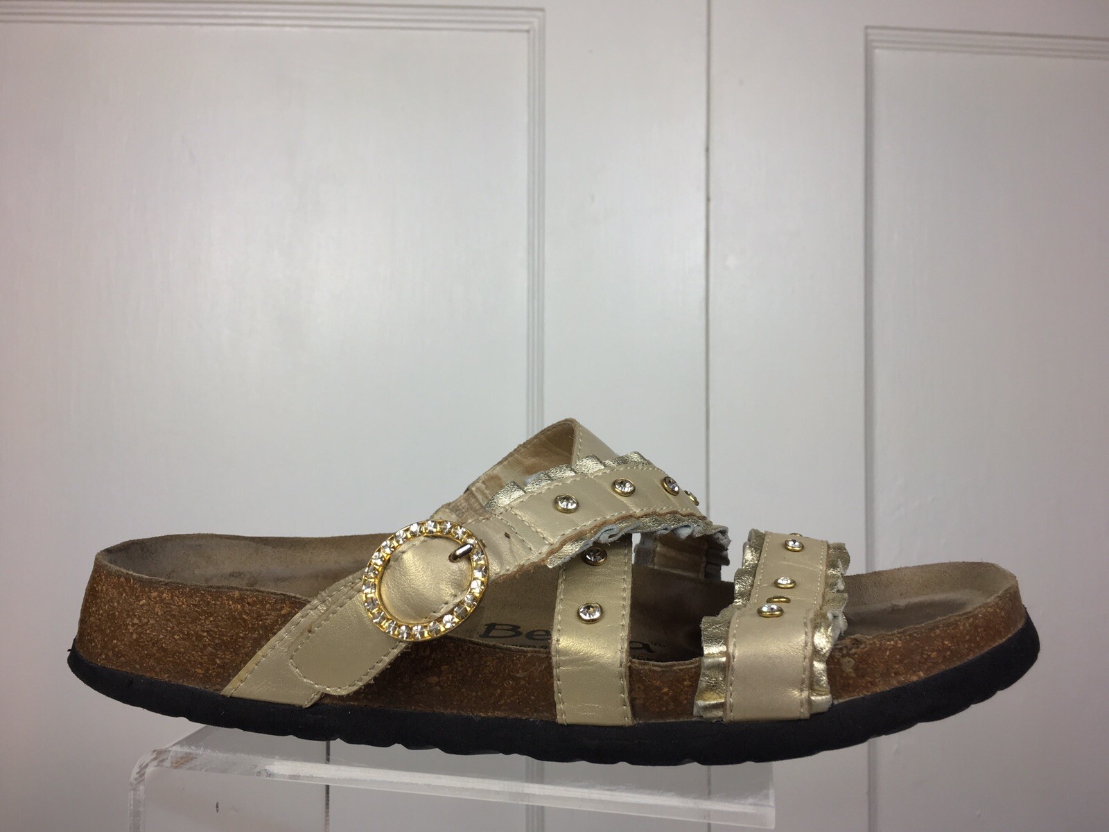 beaded birkenstock sandals