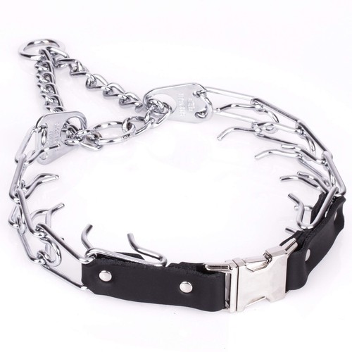 Herm Sprenger Prong Collar for Dog Training with Easy Quick Release