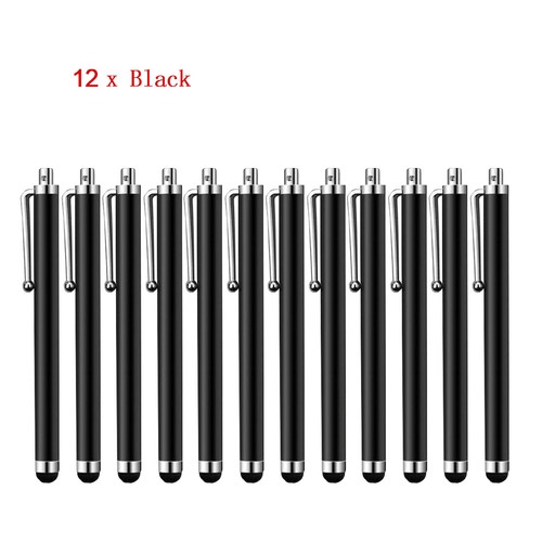 12x Universal Touch Screen Pen Metal Stylus For iPhone iPad Samsung Phone Tablet - Picture 4 of 5